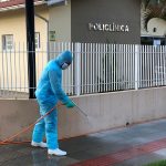Locais públicos de BN começam a receber limpeza