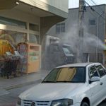 Prefeitura de Siderópolis realiza nova sanitização em espaços públicos