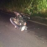 Motociclista fica gravemente ferido após colidir contra caminhão na SC-390, em Orleans