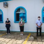 Ato de esperança marca um ano de enfrentamento à Covid-19 em Orleans