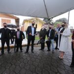 Em meio a temporal, OAB/SC faz ato em defesa da cidadania em frente ao Presídio Regional de Criciúma
