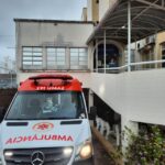 Polícia Militar de Orleans presta apoio ao Samu no transporte de bebê prematuro