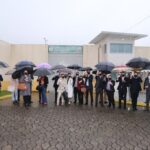 Em meio a temporal, OAB/SC faz ato em defesa da cidadania em frente ao Presídio Regional de Criciúma