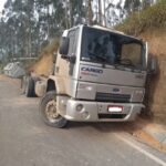 Acidente com caminhão no interior de Orleans deixa uma vítima fatal