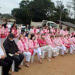 Pedra fundamental para a construção da sede da Rede Feminina de Orleans é lançada