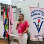 Pedra fundamental para a construção da sede da Rede Feminina de Orleans é lançada