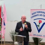 Pedra fundamental para a construção da sede da Rede Feminina de Orleans é lançada