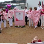 Pedra fundamental para a construção da sede da Rede Feminina de Orleans é lançada