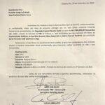 PSD de Orleans entrega ofício de emenda parlamentar para pavimentação de rua