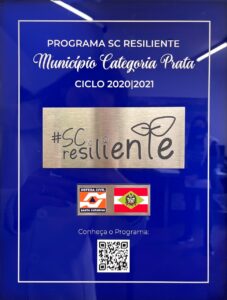 Orleans recebe premiação no programa SC Resiliente