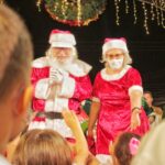 Chegada do Papai Noel marca início do Natal em Nova Veneza