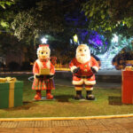 São Ludgero decorada e iluminada para o Natal