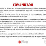 Casos de Covid-19 e Influenza crescem e hospital fica superlotado, em Imbituba