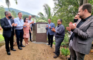 São Ludgero: Governador inaugura pavimentação da Estrada Geral Barra do Norte