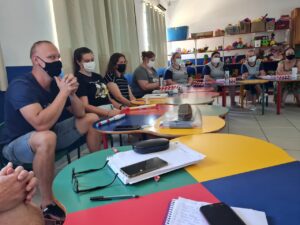 Unibave promove formação continuada aos professores de Santa Rosa de Lima
