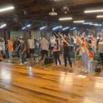Unibave: recepção calorosa é realizada aos calouros
