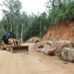 Pavimentação do segundo trecho da Estrada Geral Três Divisas é iniciada em São Ludgero