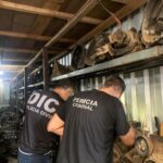Operação Desmonte: Ação conjunta fiscaliza desmanches de veículos em municípios de Santa Catarina