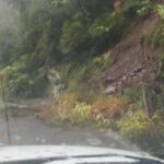 Quedas de barreira são registradas na Serra do Rio do Rastro
