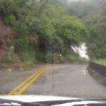 Quedas de barreira são registradas na Serra do Rio do Rastro