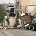 Desaba parte do cemitério de Grão-Pará (veja vídeo)