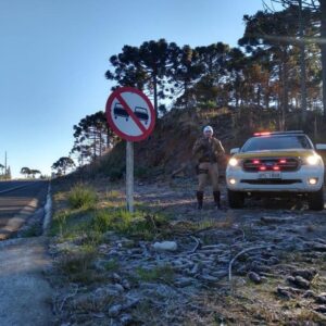 PMRv faz alerta quanto aos riscos de gelo na pista