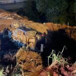 Grave acidente resulta em vítima presa nas ferragens, em Braço do Norte