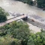 Imagens aéreas mostram as áreas mais atingidas pela chuva, em Orleans