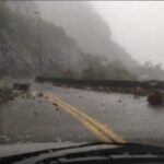 Quedas de barreira são registradas na Serra do Rio do Rastro