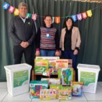 Cergapa entrega kits de jogos educativos para CEI's do município