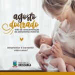 Campanha Agosto Dourado em Urussanga destaca importância da amamentação