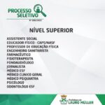 Município de Lauro Müller lança edital para realização de processo seletivo público