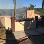 Incêndio destrói residências em Urussanga
