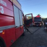 Incêndio destrói residências em Urussanga