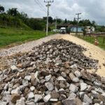 Obras de pavimentação do Pinheiral ao Município de Rio Fortuna seguem