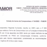 Extrato do Termo de Compromisso nº 04/2022 - FAMOR