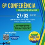 São Ludgero promove no dia 27 de março a 6ª Conferência Municipal de Saúde São Ludgero promove no dia 27 de março a 6ª Conferência Municipal de Saúde