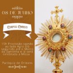 Corpus Christi: comunidade católica confecciona tapetes nas ruas em Orleans