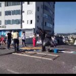 Corpus Christi: comunidade católica confecciona tapetes nas ruas em Orleans