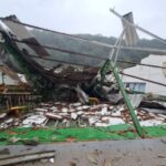Ciclone extratropical castiga Santa Catarina