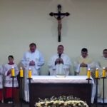 Bispo Dom Adilson Pedro Busin celebra missa da padroeira em Orleans