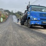 Braço do Norte: Obras são retomadas nas ruas Orilde Colognese de Souza e João Bianchini