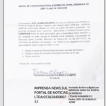 EDITAL DE CONVOCACAO PARA ASSEMBLEIA GERAL ORDINÁRIA DO JEEP CLUBE DE ORLEANS