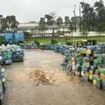 PRF apreende bitrem carregado com 24,5 toneladas de maconha com destino a Criciúma
