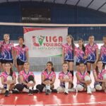 Orleans é vice na segunda etapa da Liga Voleibol Sub 14