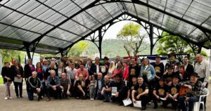 Comitiva Italiana visita o Unibave e o Museu ao Ar Livre