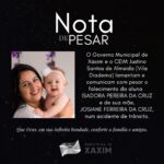 Mãe e filha morrem em grave acidente na BR-282