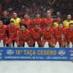 Final da 18ª Taça Cegero de Futsal acontece dia 1º de dezembro, no Lino Philippi