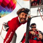 Recordista mundial de Highline encara desafio no pico dos Dois Dedos, em Treviso