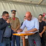 Assinada ordem de serviço para a construção da sede do Corpo de Bombeiros Militar de Cocal do Sul